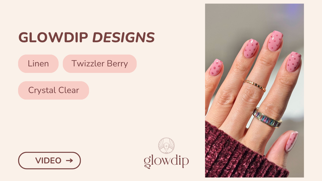 Linen + Twizzler Berry + Crystal Clear