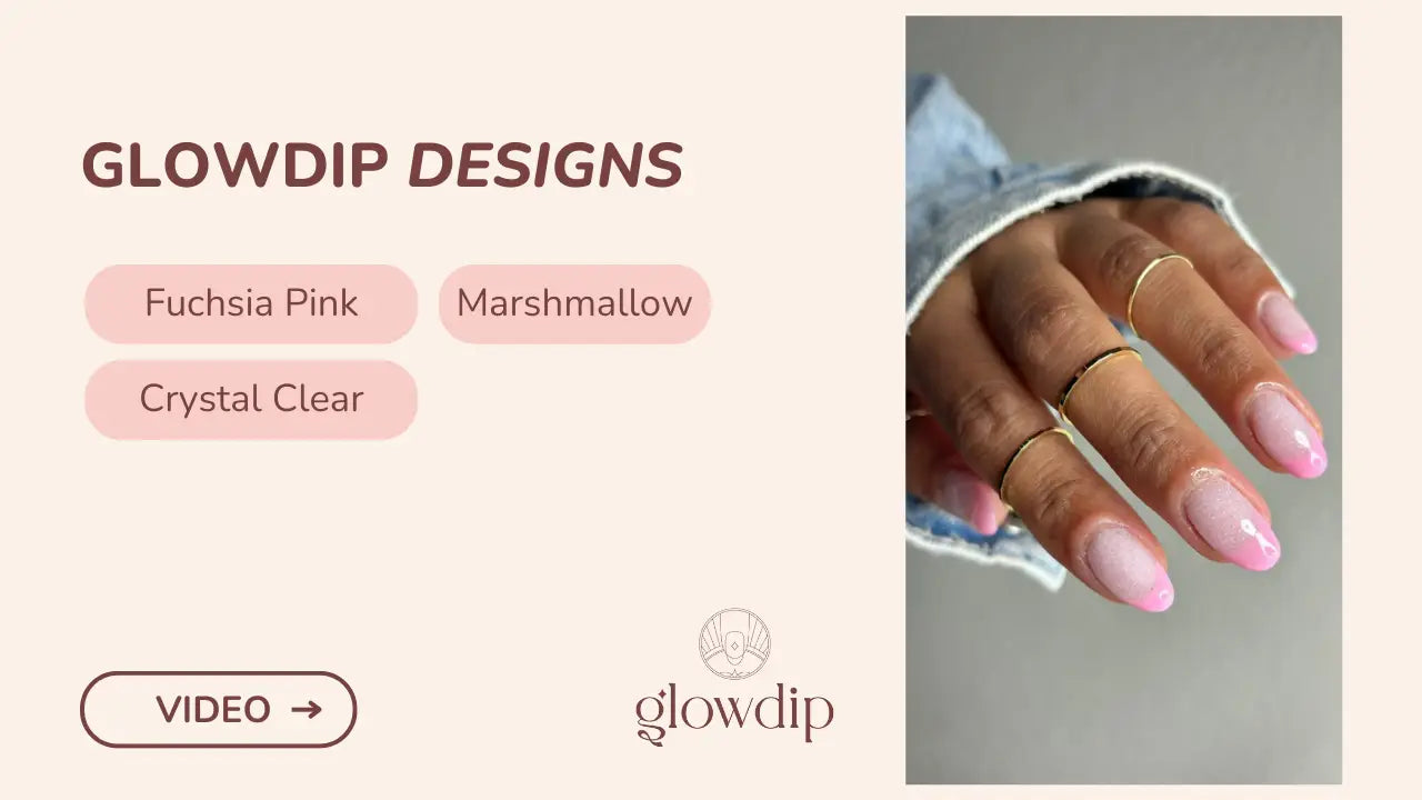 Fuchsia Pink + Marshmallow + Crystal Clear - Parijse roze