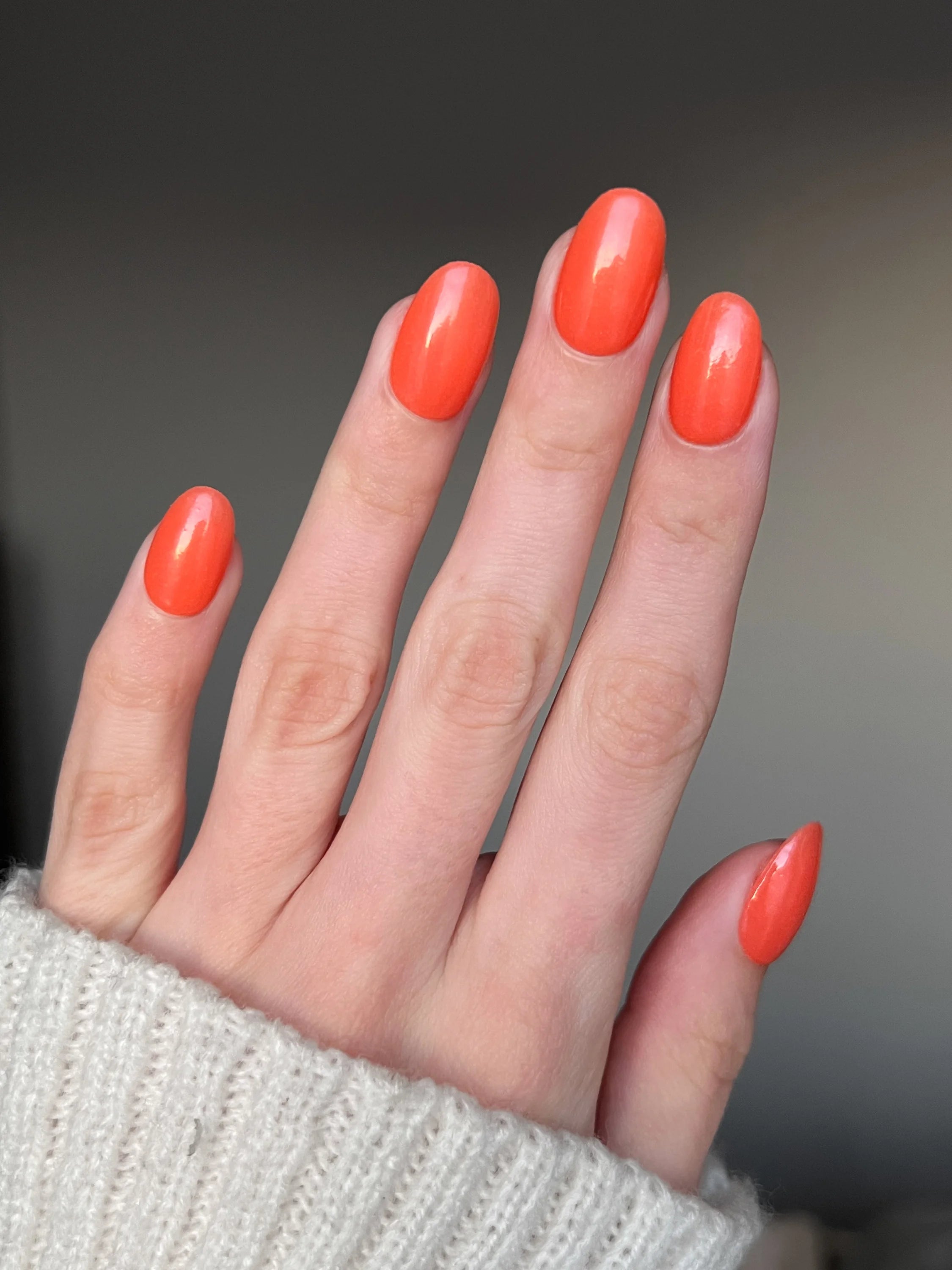 Neon Orange Dipping Powder - Powder
