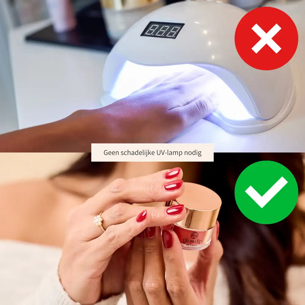 Glowdip Alles-in-één Manicure Set - Powder