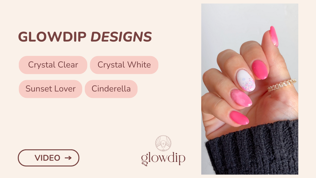 Crystal Clear + Crystal White + Sunset Lover + Cinderella - Roze Pop