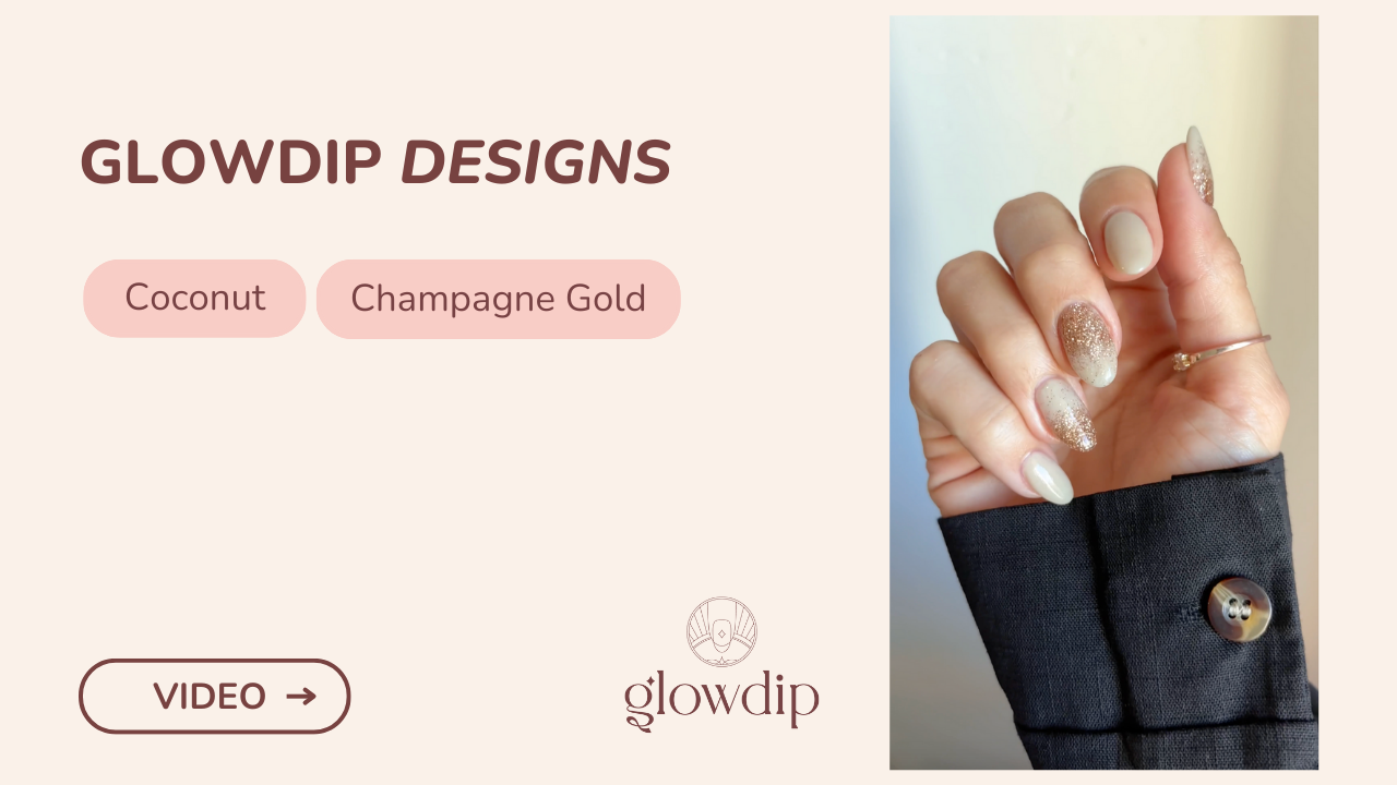 Coconut + Champagne Gold - Proost op Glam