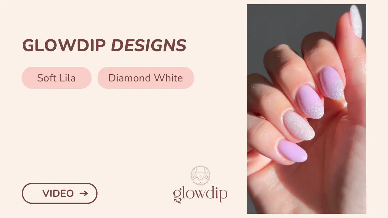 Soft Lila + Diamond White - Een koninklijke parel