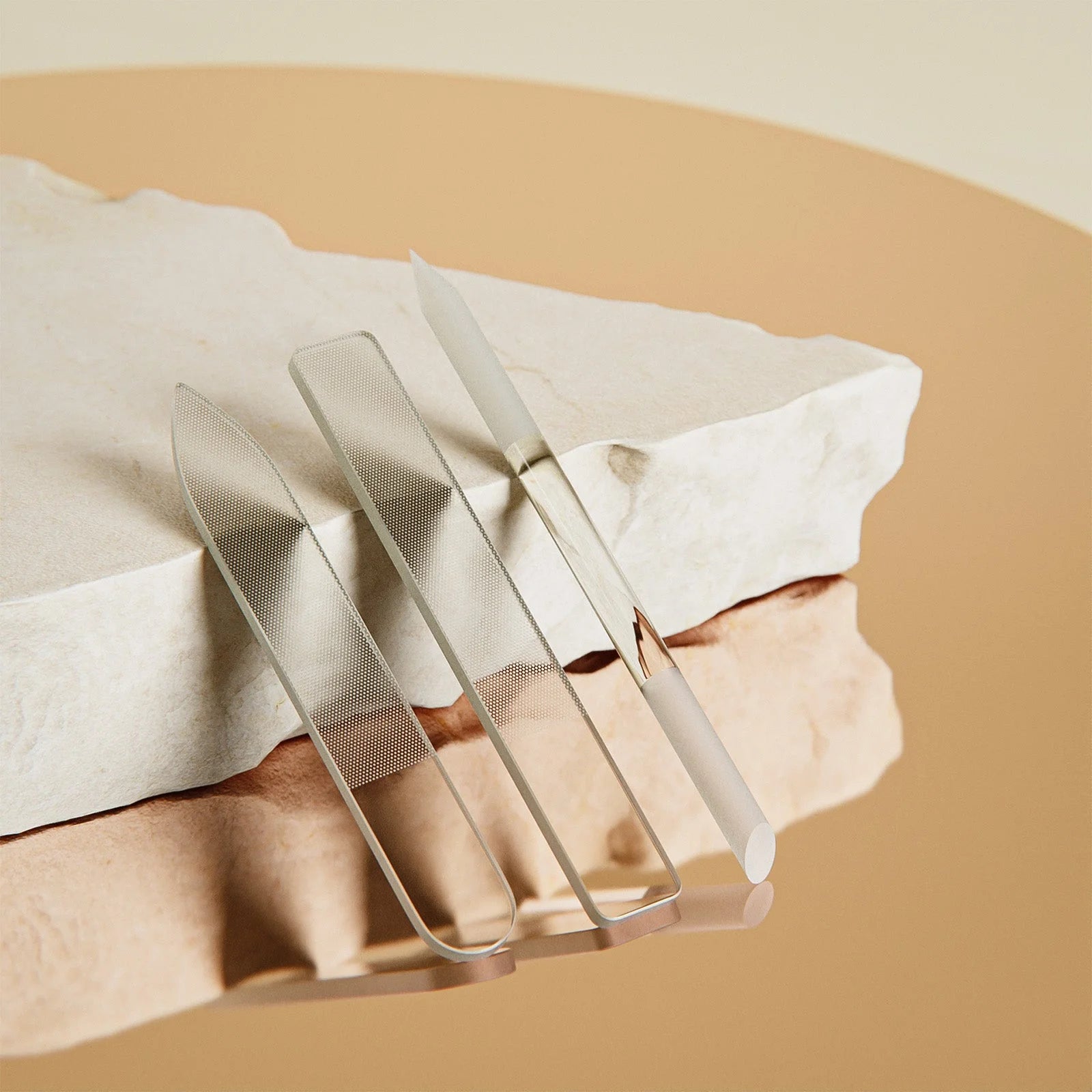 Glazen Vijlen Set - Accessoires