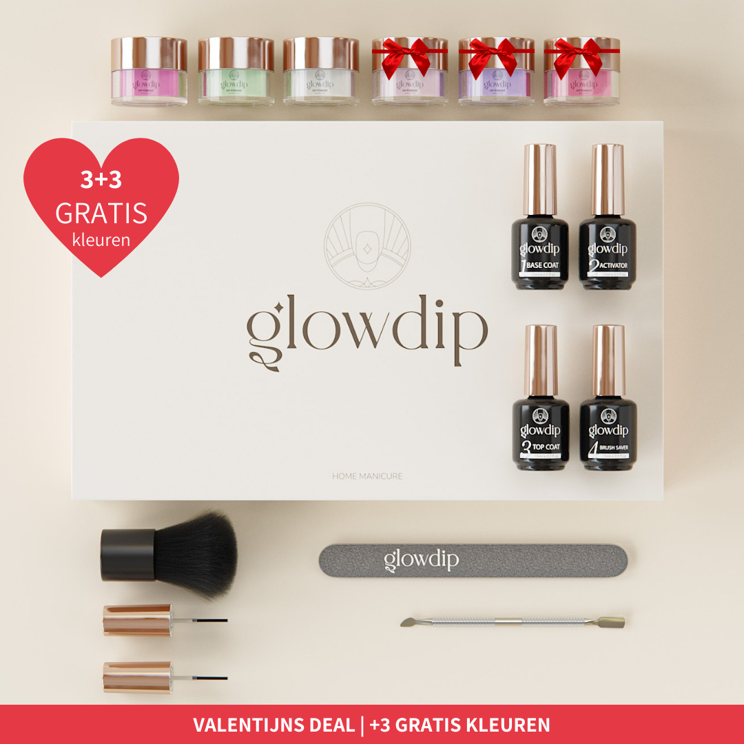 Glowdip Alles-in-één Manicure Set