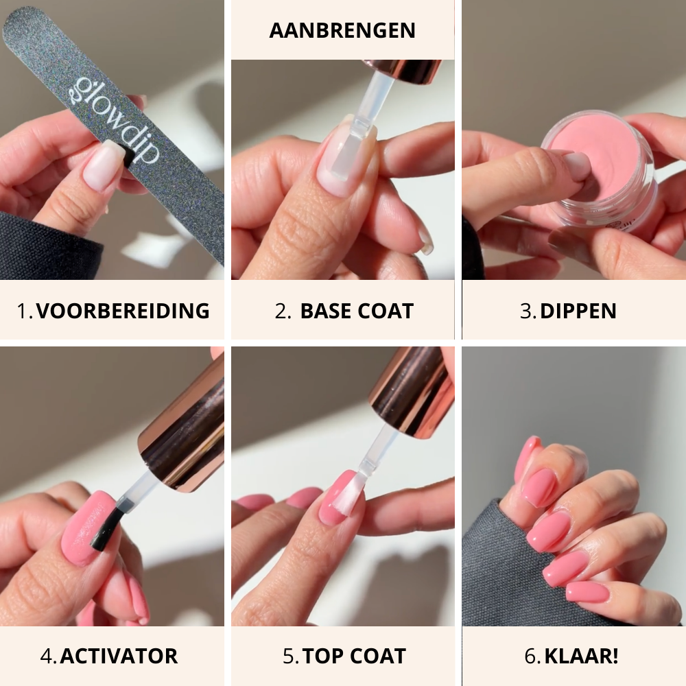 Glowdip Alles-in-één Manicure Set