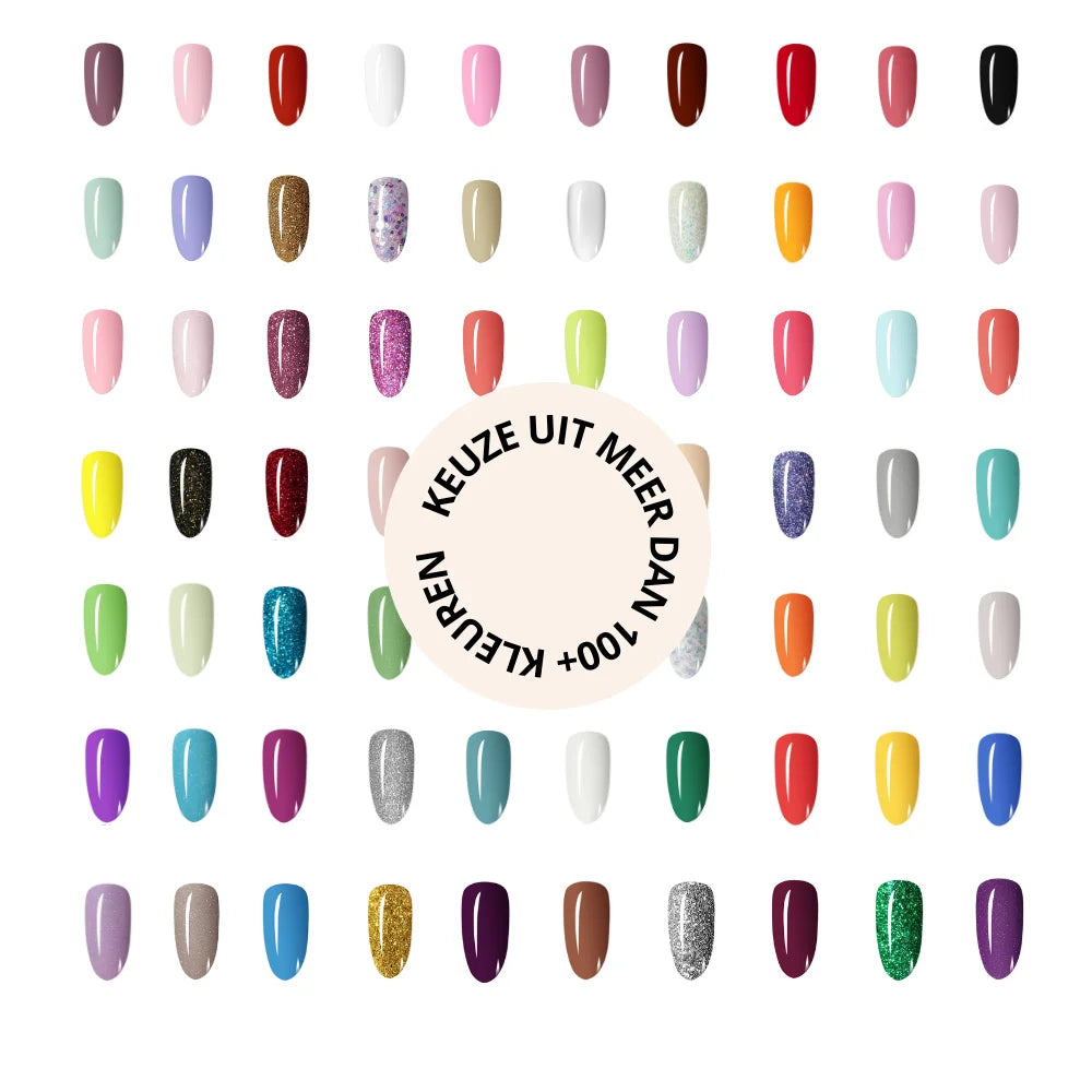 Glowdip Alles-in-één Manicure Set - Powder