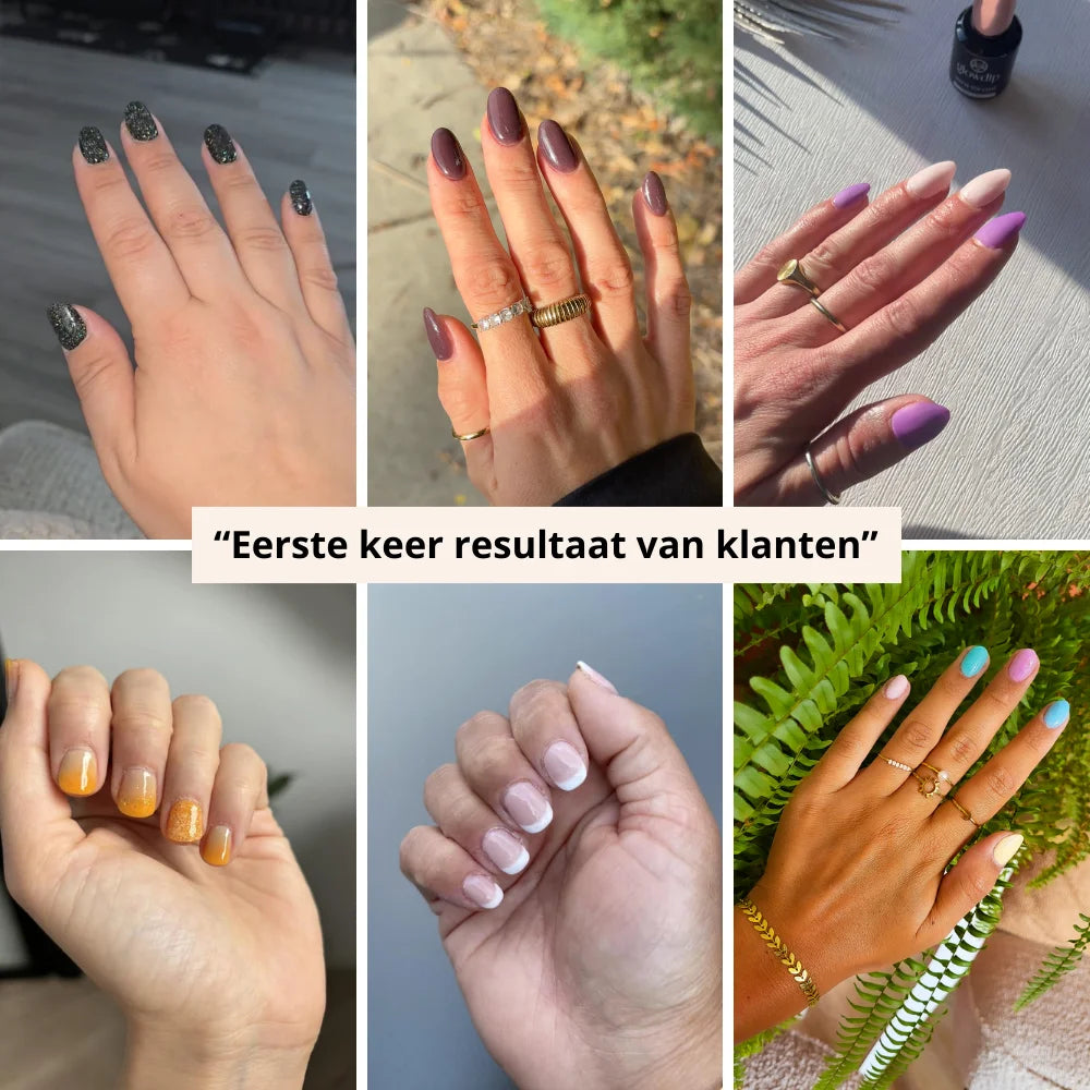 Glowdip Alles-in-één Manicure Set - Powder