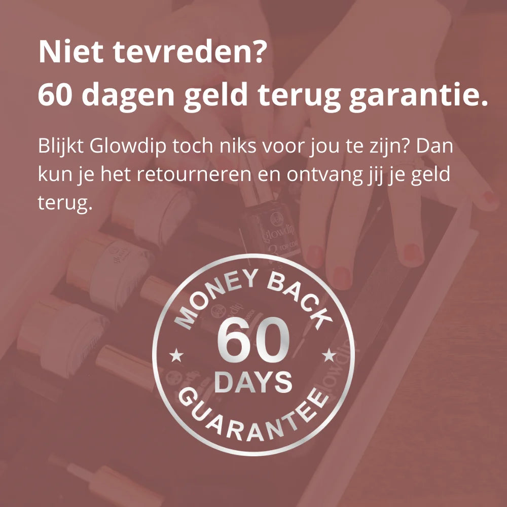 Glowdip Alles-in-één Manicure Set - Powder