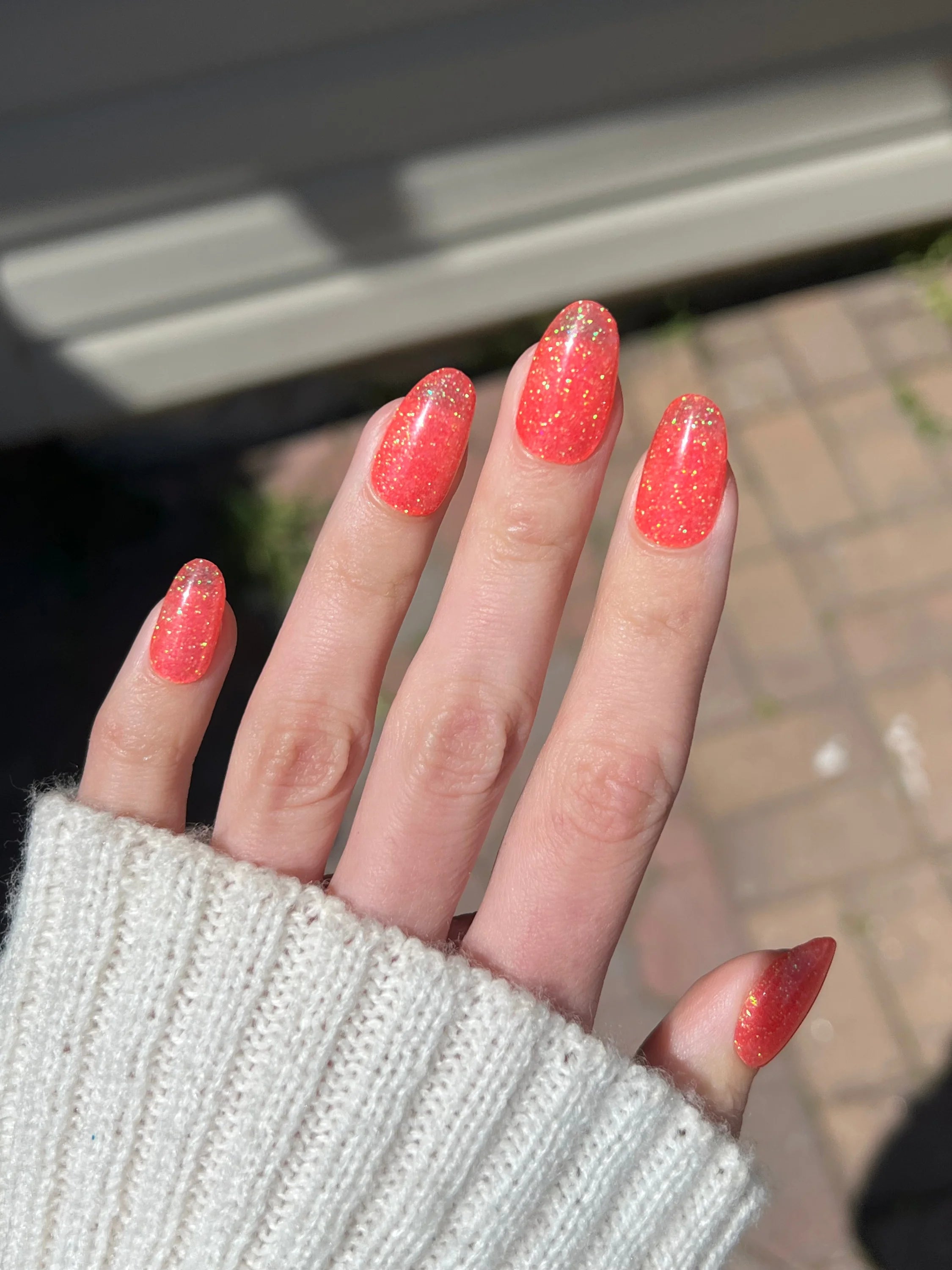 Coral Blaze Dipping Powder - Powder