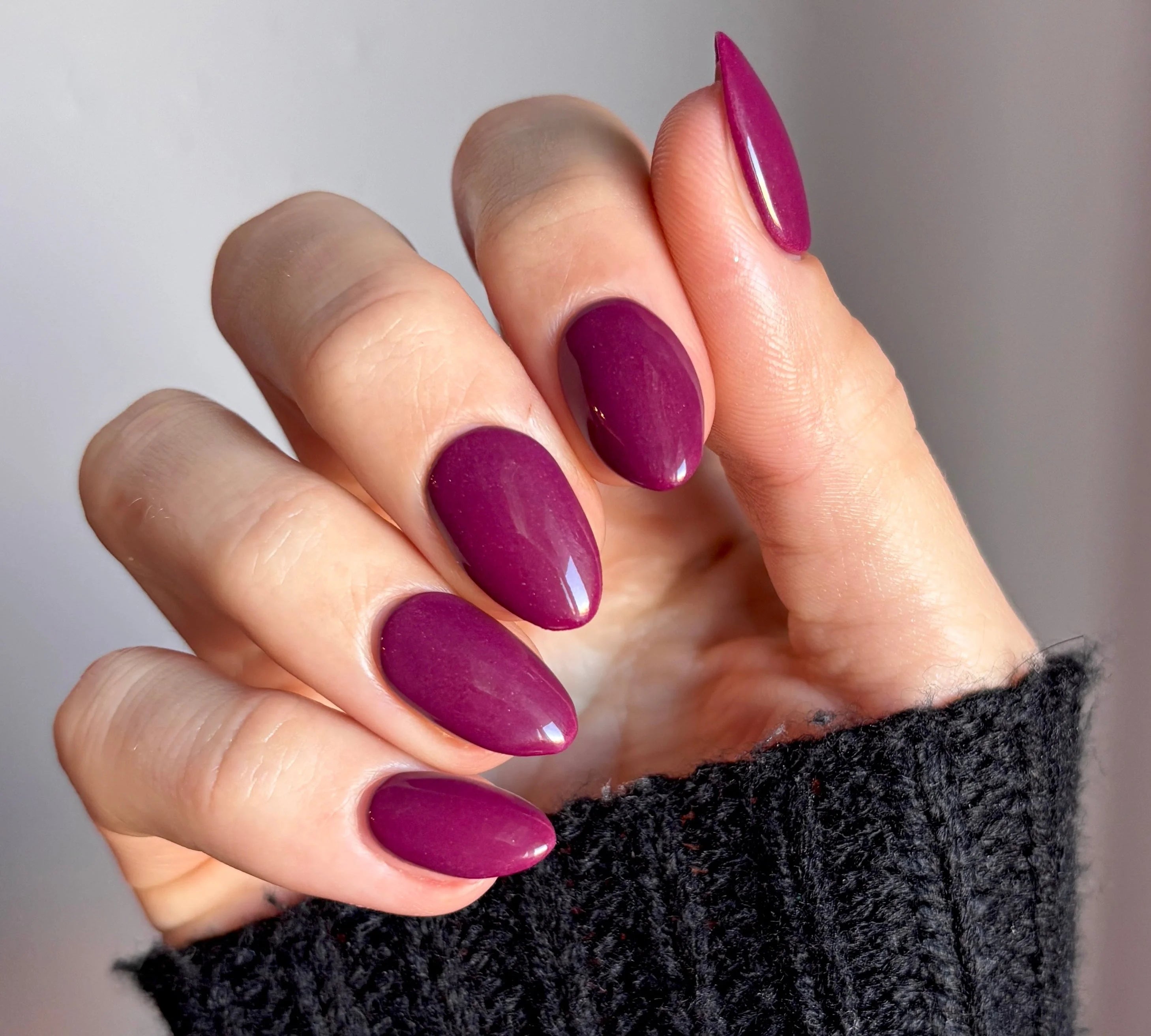 Dark Reddish Purple Dipping Powder - Powder