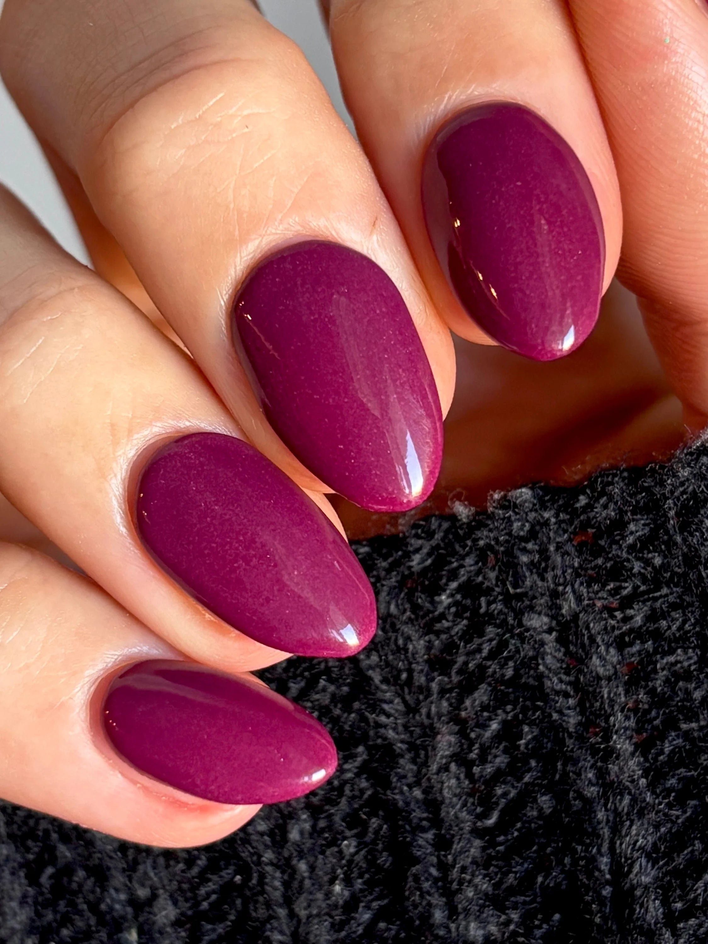 Dark Reddish Purple Dipping Powder - Powder