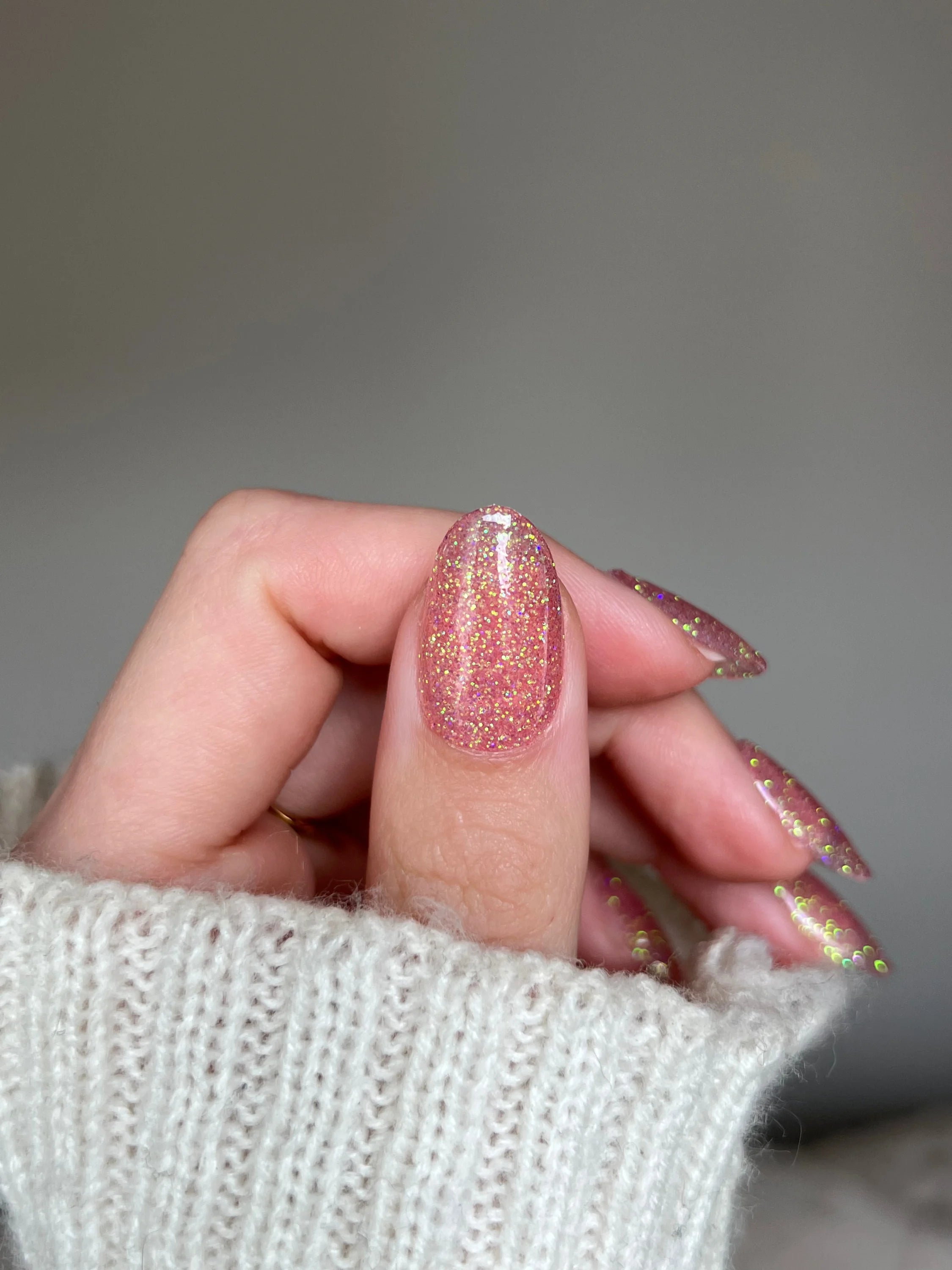Rose Sparkle Dipping Powder - Powder