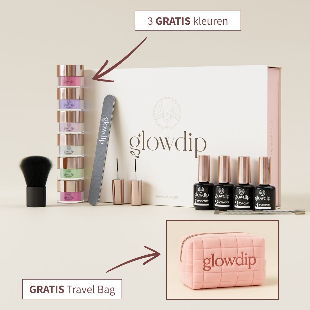 Glowdip Alles-in-één Manicure Set